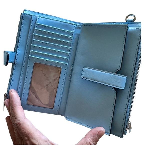 Michael Kors Silver Wristlet with Logo - Picture 6 of 15